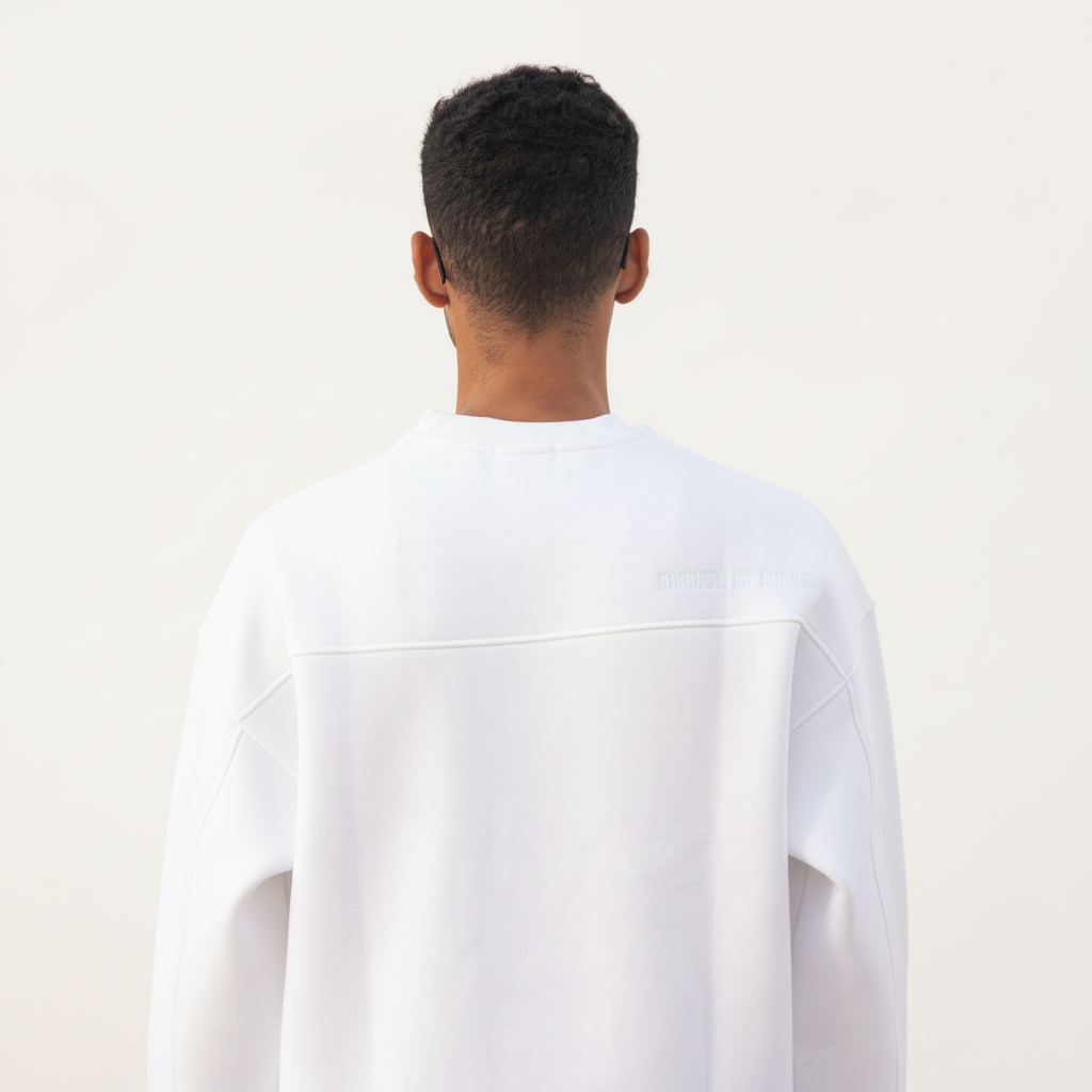 IKON Signature Crew neck-White