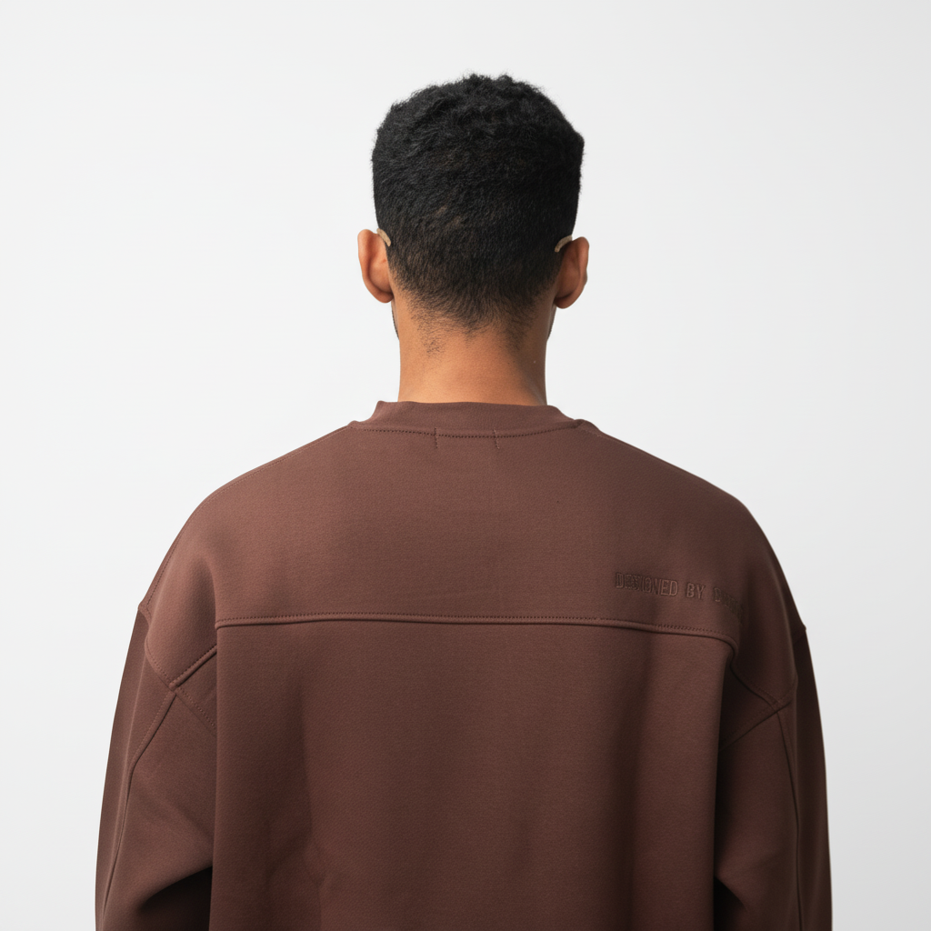 IKON Signature Crew neck-Brown