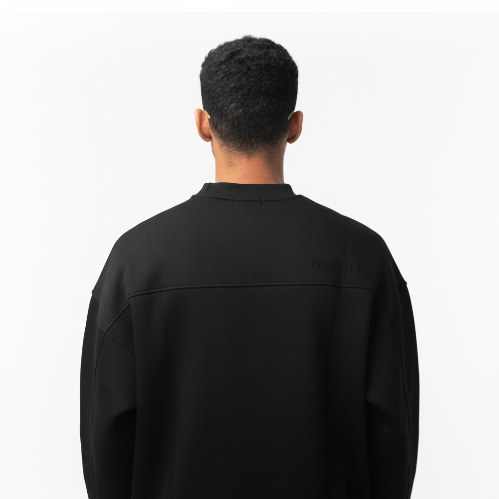 IKON Signature Crew neck-Black