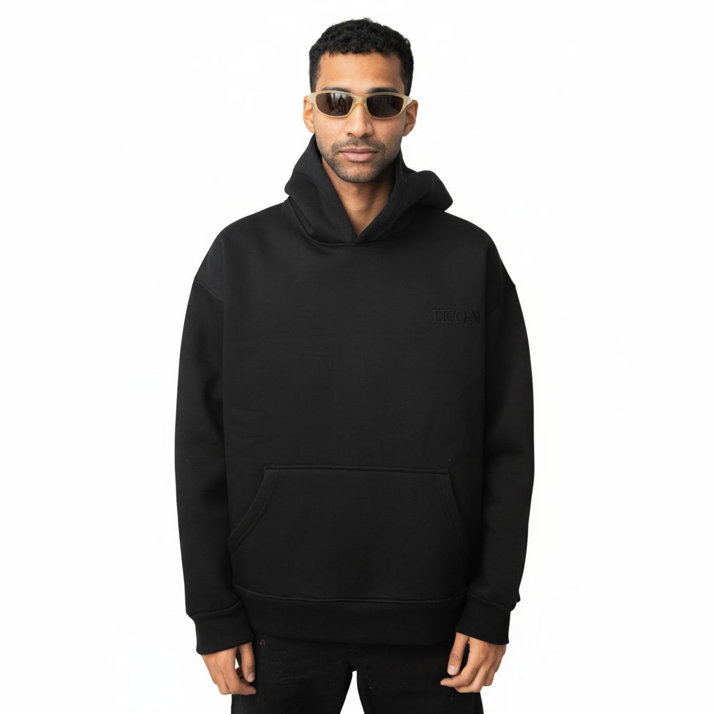 IKON Signature Hoodie-Black