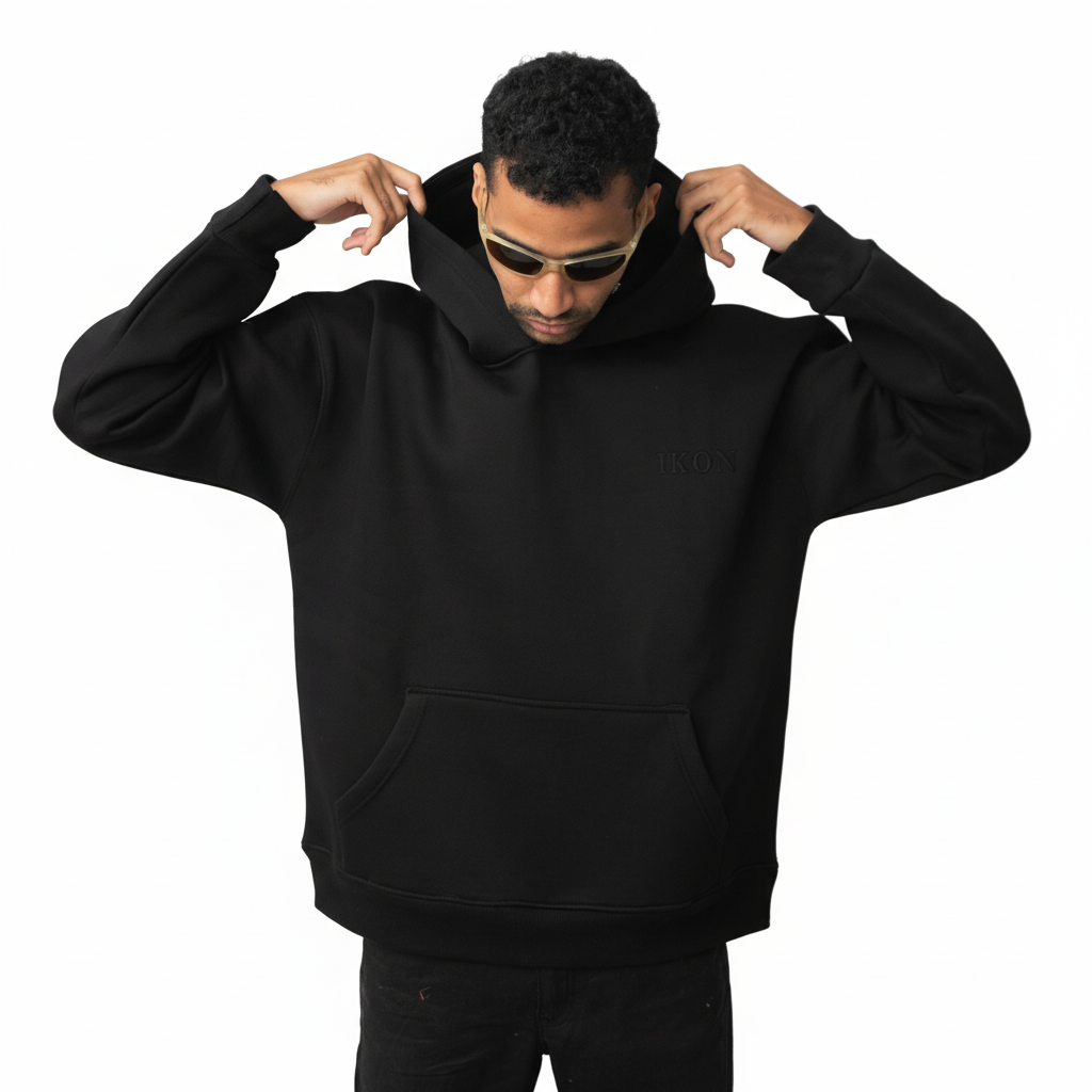 IKON Signature Hoodie-Black